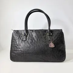 PAORY COLLECTION オーストリッチ ハンドバッグ レザー 6 - メルカリ