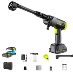 2025年最新モデル、Zyvrexの充電式コードレス高圧洗浄機