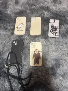 お買い得！最後のセール！iPhone13 ケース 5個セット イラスト付き