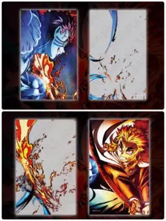 劇場版「鬼滅の刃」無限列車編WEBSHOPくじD賞レイヤードクリアカードセット