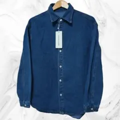 新品✨️フューチャーランド デニムシャツ 長袖 インディゴ レディースのサムネイル