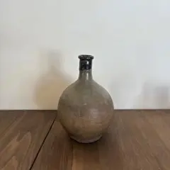 古陶磁 徳利 黒牟田焼　花瓶 唐津焼 一輪挿し　時代物　骨董 古陶磁 徳利 黒牟田焼 花瓶 唐津焼 一輪挿し 時代物 骨董 - メルカリ