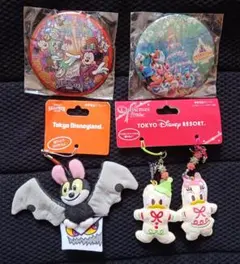 東京ディズニーリゾート 2012年　缶バッジ&ストラップ