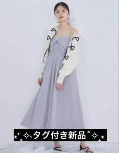 アンミール AnMILLE ボリュームフリルキャミOP ワンピース アイスブルー アンミール AnMILLE ボリュームフリルキャミOP ワンピース