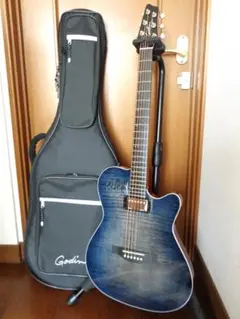 K*u様 Godin A6 Ultra Extreme blueburst レア A6 ULTRA Extreme Koa HG | Godin Guitars