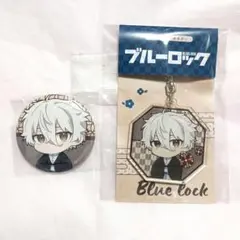 ブルーロック×ヴィレッジヴァンガード コラボ 缶バッジ 凪誠士郎