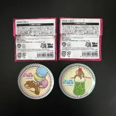 トムとジェリー コラボカフェ 缶バッジ 2個 セット