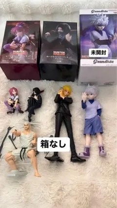 HUNTER×HUNTER キルア、フェイタン、マチ、ネテロフィギュアまとめ売り
