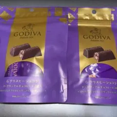 GODIVA Gクリスピーショコラ ダークワッフルチョコレート 7粒入 2袋のサムネイル