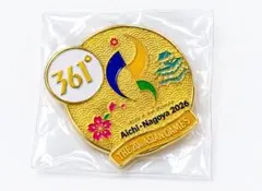 20th 愛知・名古屋2026 アジア大会 ピンバッ ジ 361°限定品
