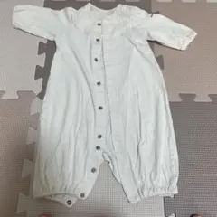 ミキハウス　オーガニックコットン ベビー ロンパース 50-60cm