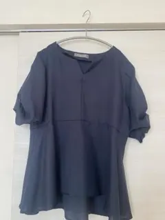 美品　A day in the life ネイビー 半袖シャツ