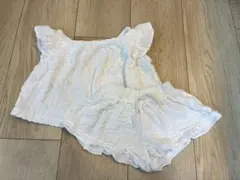 ZARA baby 80cm（9-12ヶ月）セットアップ　ホワイトのサムネイル