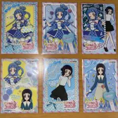 キュアウインク／蒼風なな キミとアイドルプリキュア ポーチガム シール6枚