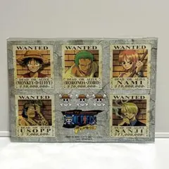 ONE PIECE WANTED 手配書 ステッカー 4枚セット ONE PIECE WANTED 手配書 ステッカー 4枚セット - メルカリ