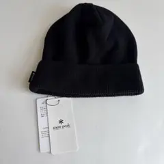 snow peak RIB Knit Cap ブラック