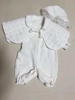 セレモニースーツセット 50-60cm ホワイト 男の子 女の子　退院 お宮参り