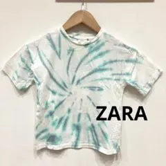 ZARA ザラキッズ　タイダイ柄 Tシャツ 2-3歳　90 95 100 ブルーのサムネイル
