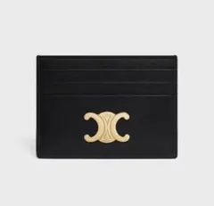 CELINE バイフォールドカードホルダー / グレインドカーフスキン