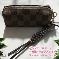 ゴルフボールポーチ（中）ティーホルダーセットのサムネイル