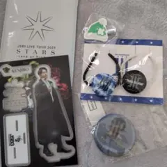 三代目JSB 山下健次郎　アクスタ　缶バッチ　ヘアクリップ