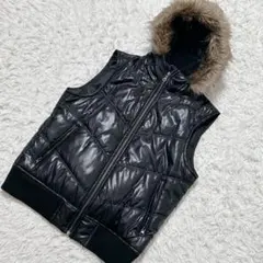 【2476】 ✨美品✨ 00s【Von Dutch】 y2k ファーベスト 光沢