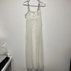 ホワイトシースルーキャミワンピースのサムネイル