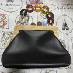 がま口バッグ ハンドバッグ ショルダーバッグ ショルダー付き 紐付き