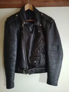 【お求め易くなりました】ブラック ライダースジャケット