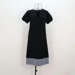HR1377 theory セオリー 半袖 ニット ワンピース 2