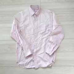 ユニクロ　ファインクロス　ストレッチスリムフィット　オックスフォードシャツ　M