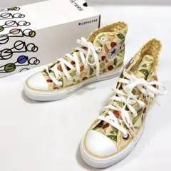 【新品✨】コンバース ハイカットスニーカー ベジタブル フルーツ 24.5cm