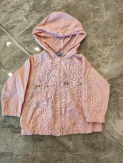 familiar フード付きジャケット 80 ピンク