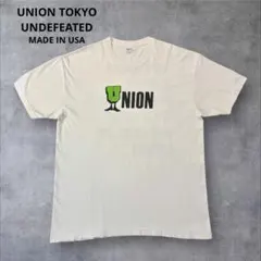 UNION TOKYO USA製 UNDEFEATED 限定Tシャツ 白 XLのサムネイル
