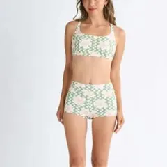 【新品】サイズL★ロキシービキニ★水着★PARTY WAVES BIKINI
