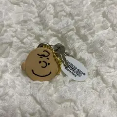 PEANUTS チャーリーブラウン南京錠キーチェーン