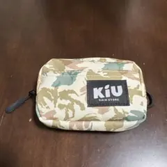 KiU ポーチ カモフラージュ柄