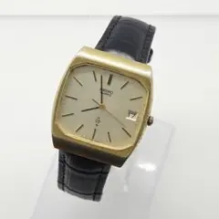 希少品 SEIKO 7832-5000 クォーツ スクエア ゴールド文字盤