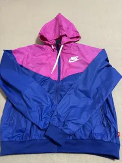 Nike ジャケット Lピンク 青 ランニング パーカー ナイキ ジャンパー