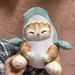 mofusand 海の生き物にゃんBIGぬいぐるみ　サメ