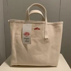 DANTON キャンバス トートバッグ ホワイト