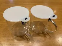 212キッチンストア　ガラス　キャニスター　調味料入れ　2個セットのサムネイル