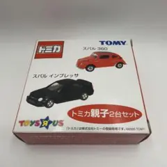 【デッドストック】トミカ 親子2台セット スバル360 インプレッサ