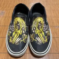 アイアン・メイデン VANS コラボ スリッポン 28.0