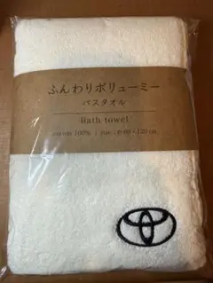 トヨタ バスタオル コットン100% 60×120cmのサムネイル