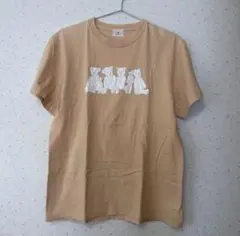 merry jenny ベアモチーフ 半袖Tシャツ ベージュのサムネイル