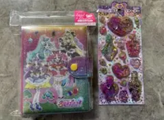 名探偵プリキュア　シールバインダー　ウォーターシール２点セット