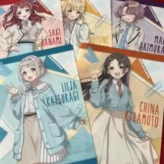 学園アイドルマスター クリアファイル 5点セット ローソン