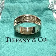 20号　TIFFANY　アトラス　ナロー　リング　指輪　箱、保存袋付き　925 ティファニー リング アトラス ワイド SV925 箱 保存袋 | 東京