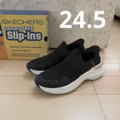 スケッチャーズ　Slip-ins 24.5cm スリップインズ　ゴールドパーツのサムネイル